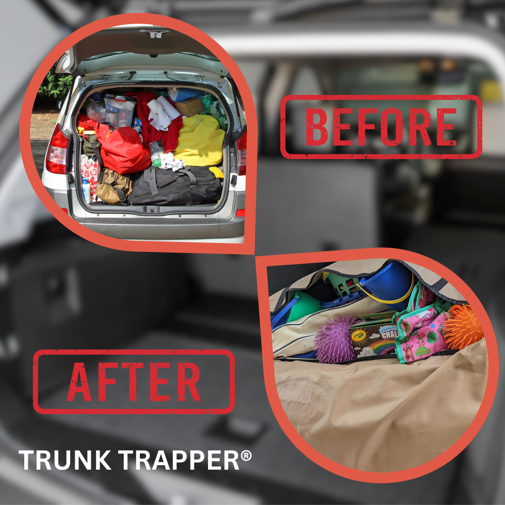 Ultimate Trunk Storage Solution: Tan Trunk Trapper Organizer