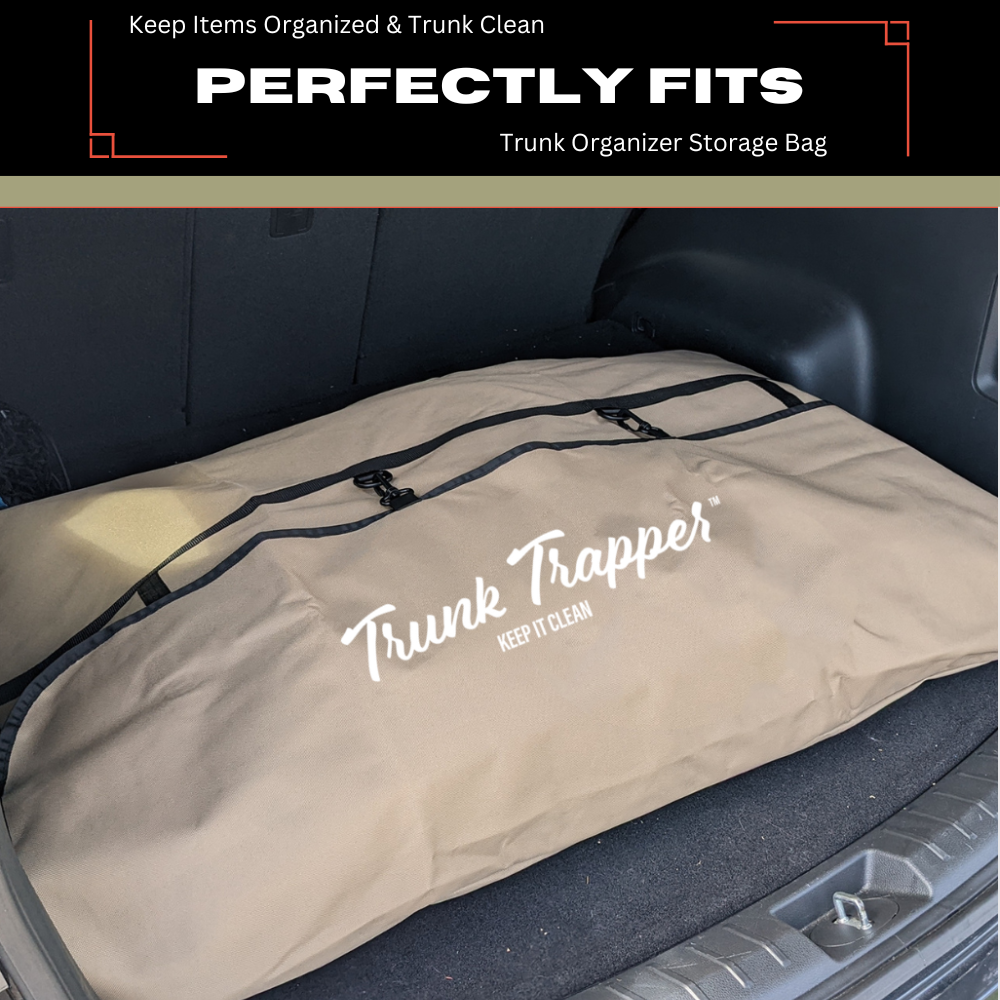 Ultimate Trunk Storage Solution: Tan Trunk Trapper Organizer