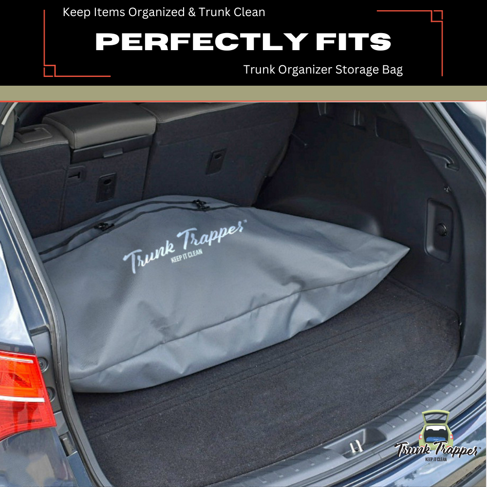 Maximize Car Space with a Gray Trunk Storage Organizer