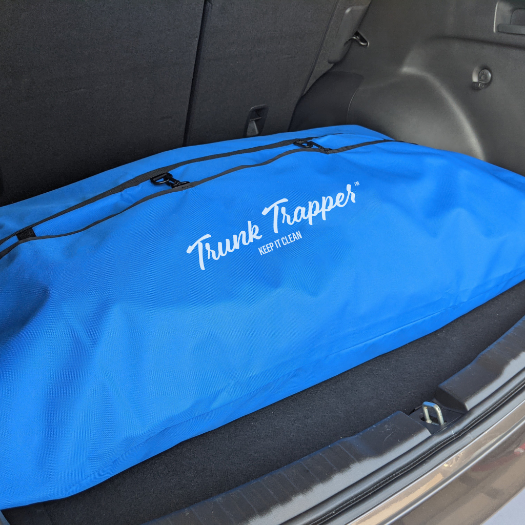 blue trunk trapper organizer bag