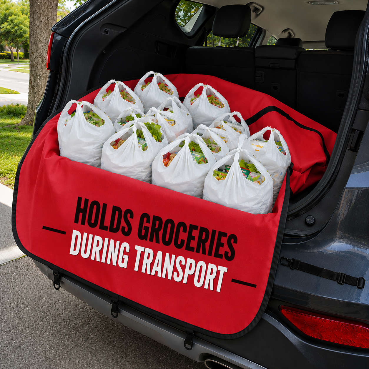 Effortless Car Protection: Trunk Trapper® Trunk Storage