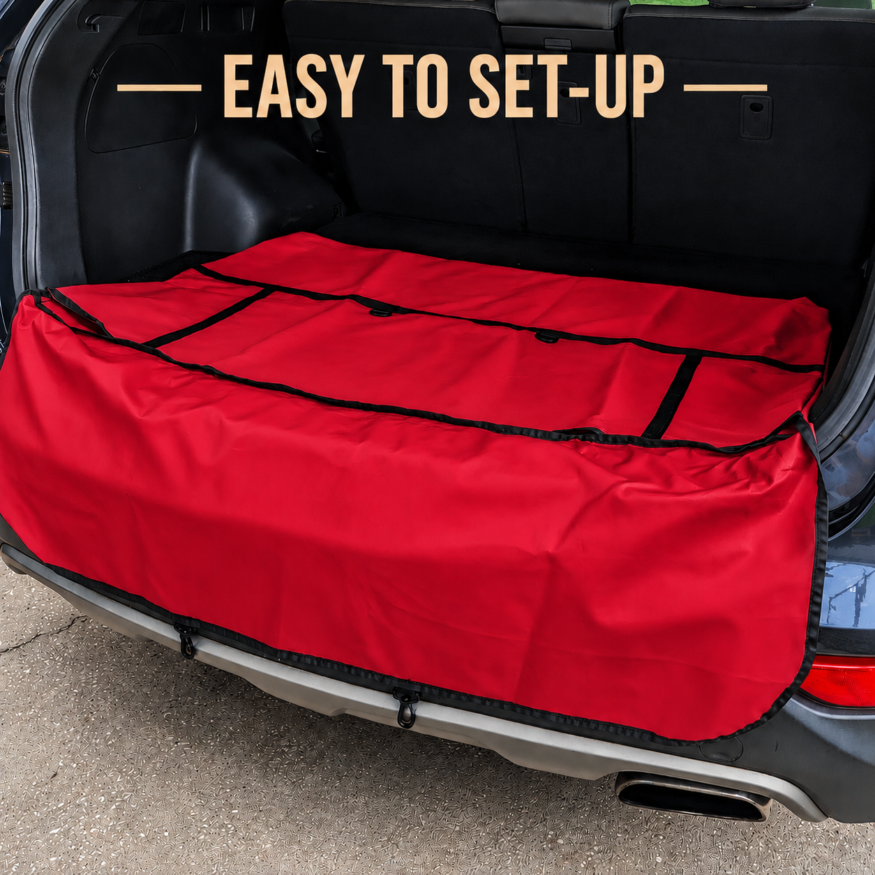 Effortless Car Protection: Trunk Trapper® Trunk Storage
