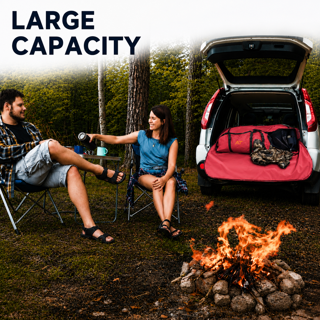 Effortless Car Protection: Trunk Trapper® Trunk Storage