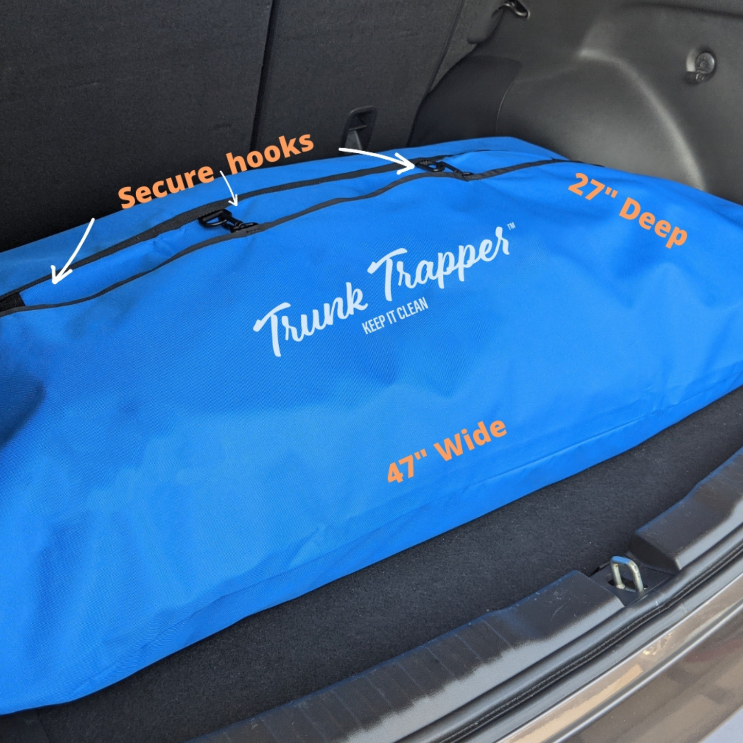 Trunk Trapper Blue Storage Bag