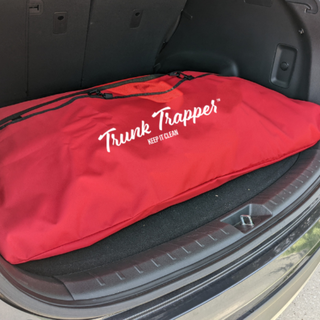 Trunk trapper red car organizer